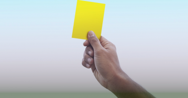 The role of yellow cards in predictions