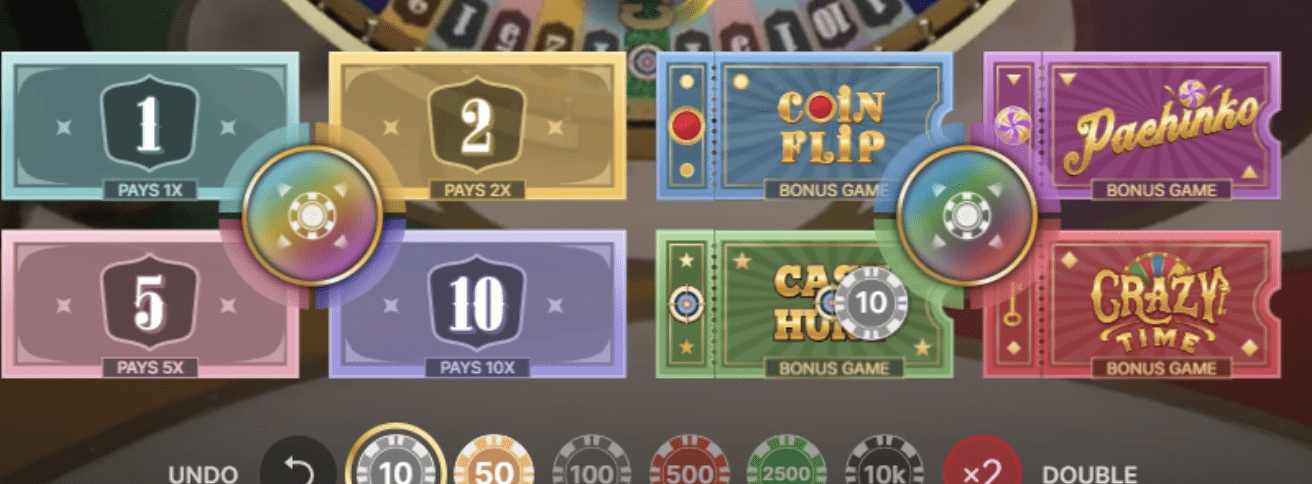  Evolution Crazy Time game's Cash Hunt round at Parimatch